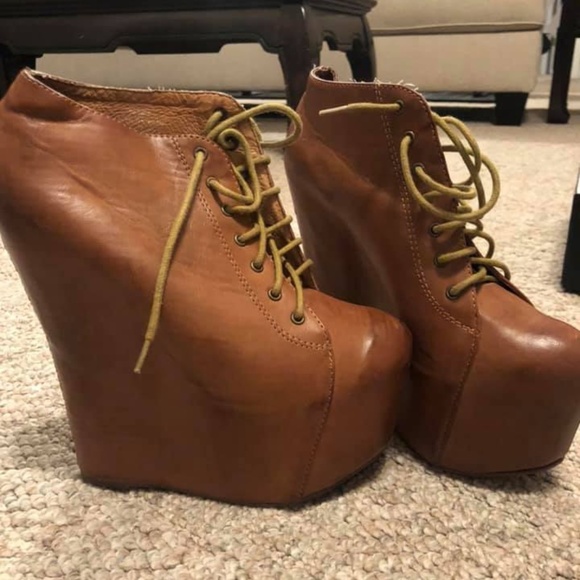 Jeffrey Campbell Shoes - Jeffery Campbell Wedge Booties